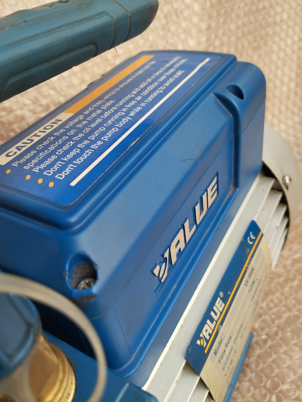 Value VE260N 7cfm Dual Stage Vacuum Pump