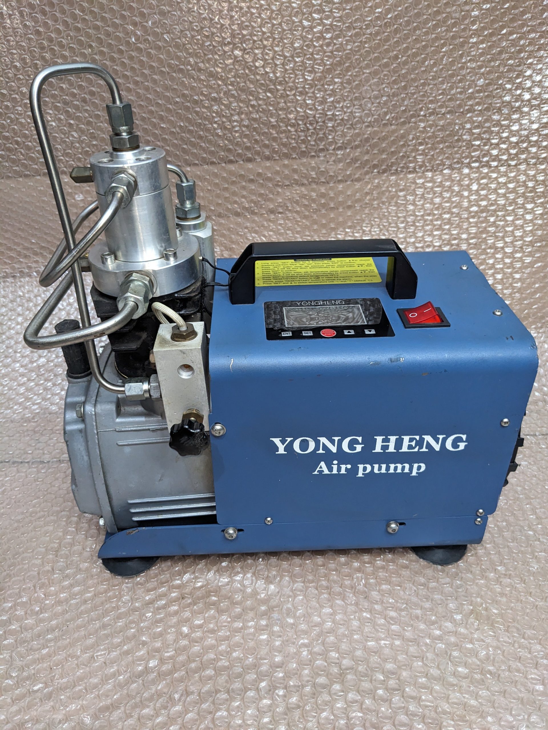 Yong Heng YH-QB01 Auto-Stop PCP Electric Air Pump Adjustable 100 - 300BAR High Pressure Compressor