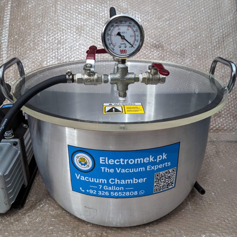 Vacuum Chamber 7 Gallons EM071510 complete - Image 2