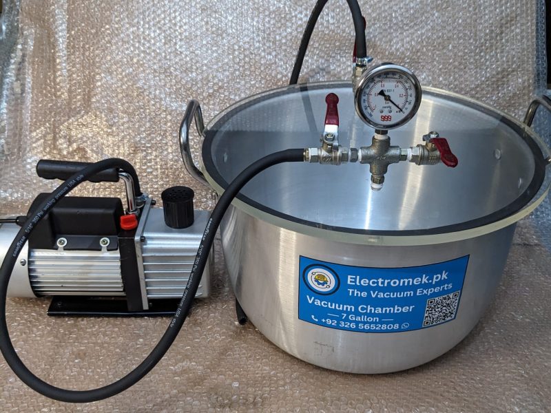 Vacuum Chamber 7 Gallons EM071510 complete